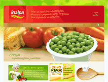 Tablet Screenshot of inalpasa.com.ar